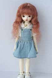 Pretty Short Curly Mohair BJD Doll Wigs JD842