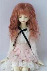 Pretty Short Curly Mohair BJD Doll Wigs JD842