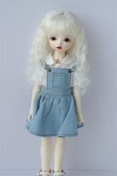 Pretty Short Curly Mohair BJD Doll Wigs JD842