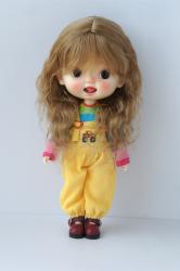 Pretty Short Curly Mohair BJD Doll Wigs JD842