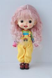 Pretty Short Curly Mohair BJD Doll Wigs JD842