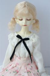 Newest Lovely Two Braids BJD Mohair Doll Wigs JD806