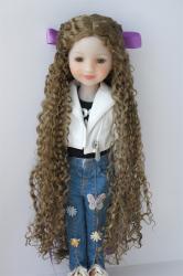 JD802 1/3 Pretty Long Curly BJD Doll Wigs SD Synthetic Mohair Hair