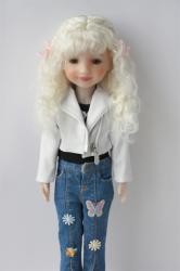 Pretty Short Curly Mohair BJD Doll Wigs JD850