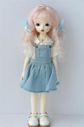 Pretty Short Curly Mohair BJD Doll Wigs JD850