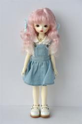 Pretty Short Curly Mohair BJD Doll Wigs JD850