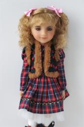 Newly Fashion Curly Mohair BJD Doll Wigs JD852