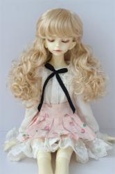 Long Curly  BJD Synthetic Mohair  Doll Wig JD815