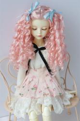 JD797 Long Pretty BJD Synthetic Mohair Doll Wig 