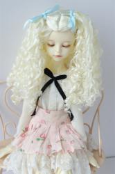 JD797 Long Pretty BJD Synthetic Mohair Doll Wig 