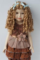 JD797 Long Pretty BJD Synthetic Mohair Doll Wig 