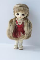 Pretty Long BJD Synthetic Mohair Doll Wig JD786