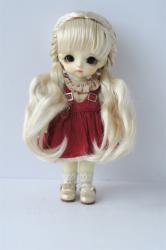 Pretty Long BJD Synthetic Mohair Doll Wig JD786