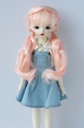 Pretty Long BJD Synthetic Mohair Doll Wig JD786