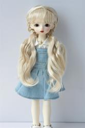 Pretty Long BJD Synthetic Mohair Doll Wig JD786