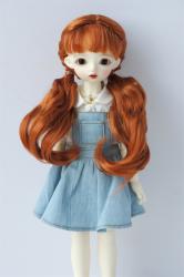 Pretty Long BJD Synthetic Mohair Doll Wig JD786