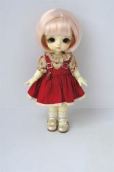 Cute Short BJD Synthetic Mohair Doll Wig JD765