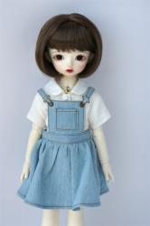 Cute Short BJD Synthetic Mohair Doll Wig JD765