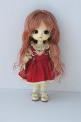 Pretty Short Curly Mohair BJD Doll Wigs JD842