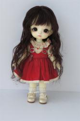 Pretty Short Curly Mohair BJD Doll Wigs JD842