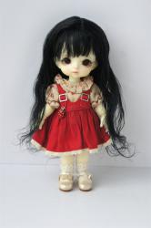 Pretty Short Curly Mohair BJD Doll Wigs JD842