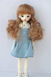 Long Curly  BJD Synthetic Mohair  Doll Wig JD815