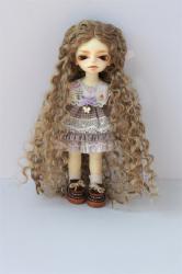 JD802 1/12 Pretty Long Curly BJD Doll Wigs Synthetic Mohair Hair