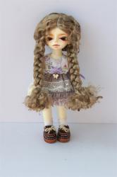 Newly Pretty BJD Synthetic Mohair Doll Wigs JD792