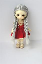  JD763 Pretty Long Braids BJD Synthetic Mohair Doll Wig 