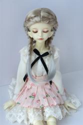  JD763 Pretty Long Braids BJD Synthetic Mohair Doll Wig 