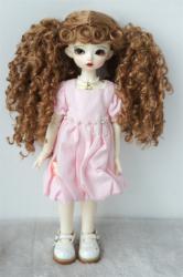 Cute Long Curly BJD Synthetic Mohair Doll Wigs JD741