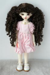 Cute Long Curly BJD Synthetic Mohair Doll Wigs JD741