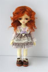 Newly Short Curly BJD Mohair Doll Wigs JD738