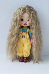 Pretty Curly BJD Synthetic Mohair Doll Wigs JD706