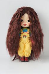 Pretty Curly BJD Synthetic Mohair Doll Wigs JD706