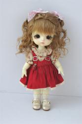 Newly Fashion Curly Mohair BJD Doll Wigs JD852