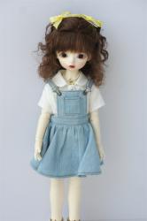 Newly Fashion Curly Mohair BJD Doll Wigs JD852