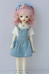 Newly Fashion Curly Mohair BJD Doll Wigs JD852