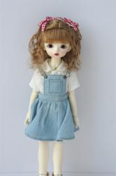 Newly Fashion Curly Mohair BJD Doll Wigs JD852