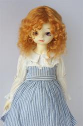 Newly Short Curly BJD Mohair Doll Wigs JD738