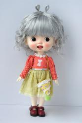 Lovely Up Style BJD Synthetic Mohair Doll Wigs JD544