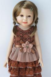 Lovely Double Braids BJD Synthetic Mohair Wigs JD509