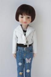 Short Boy Cut BJD Mohair Doll Wig JD453