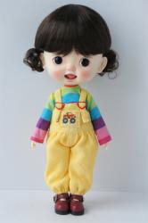 Cute Curly BJD Synthetic Mohair Doll Wig JD400