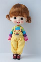 Cute Curly BJD Synthetic Mohair Doll Wig JD400