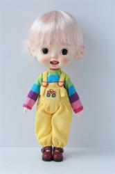 Cute Curly BJD Synthetic Mohair Doll Wig JD400