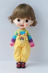 Cute Curly BJD Synthetic Mohair Doll Wig JD400