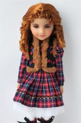 Classic Curly BJD Synthetic Mohair Doll Wigs JD380