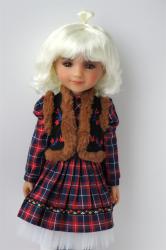 Cute Up Style BJD Synthetic Mohair Doll Wigs JD375