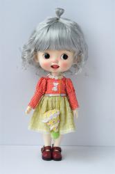 Cute Up Style BJD Synthetic Mohair Doll Wigs JD375